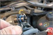 vista del sensor